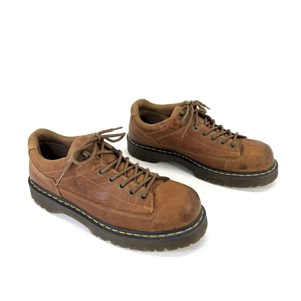 Vintage Y2K Dr Martens 9A53 Platform Oxford Womens Mens US 14 Chunky Platform